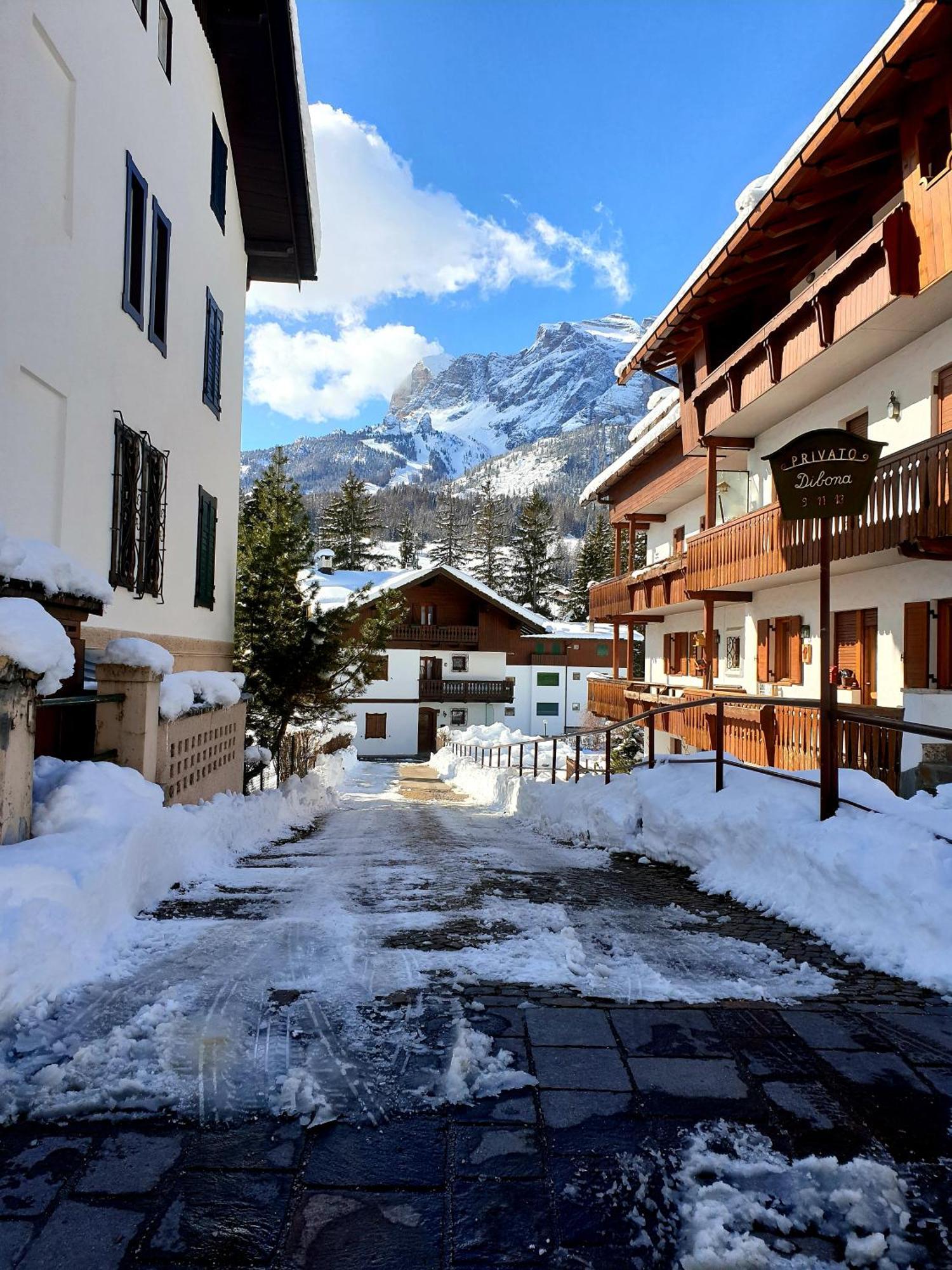 Luminoso Ed Accogliente, Centralissimo Appartamento Indipendente Cortina dʼAmpezzo Dış mekan fotoğraf